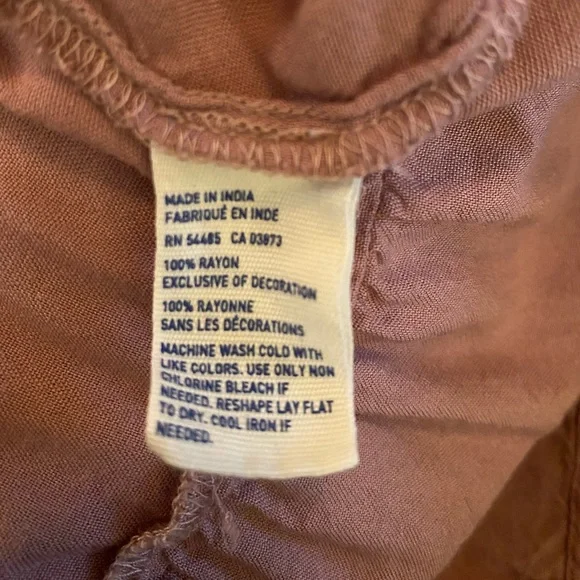 🛑SOLD ON MERCARI🛑 American Eagle Outfitters Top Short Sleeves Boho Size XS EUC - Picture 6 of 8